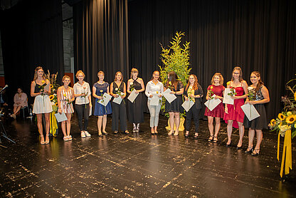 Das Diplom in der Tasche