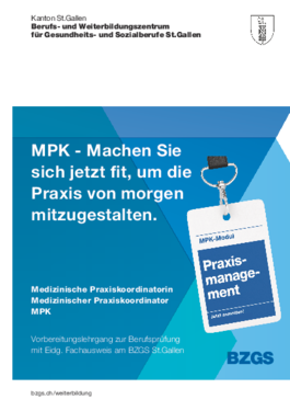 MPK Flyer Modul Praxismanagement