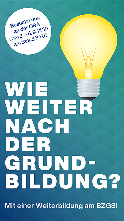 Informieren Sie sich an der OBA über unsere Angebote!