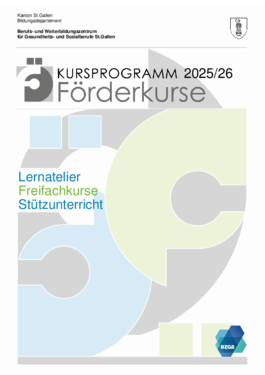 Kursprogramm Fördermassnahmen