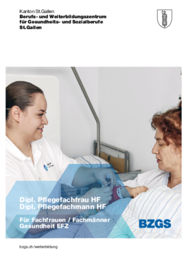 HF Pflege SA/SG Flyer FAGE EFZ