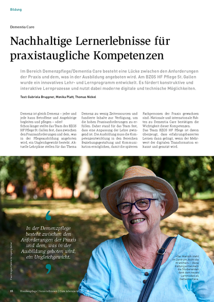 Nachhaltige Lernerlebnisse für praxistaugliche Kompetenzen