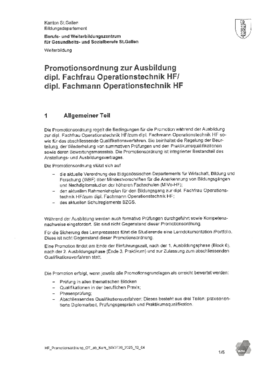 HF OT Promotionsordnung ab Kurs SGOT26